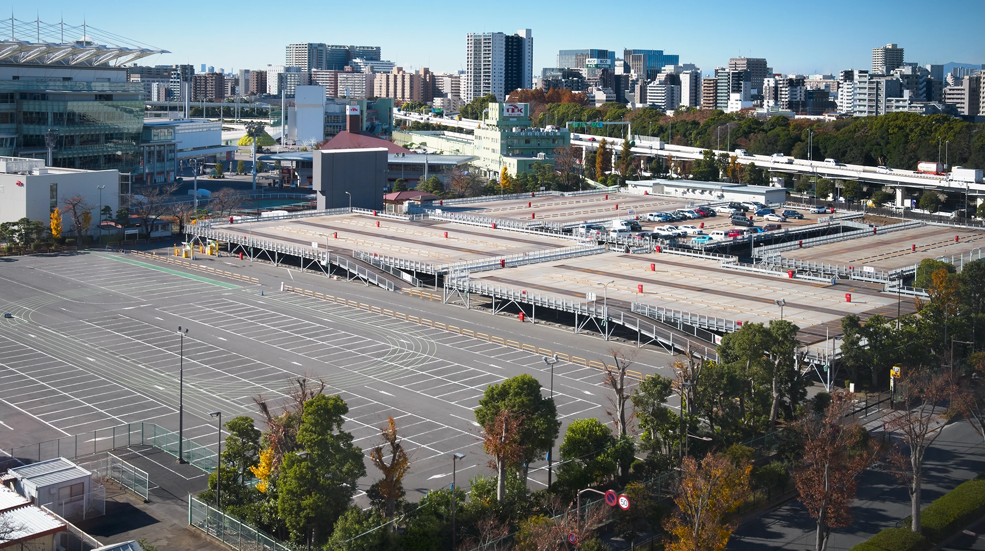 大井競馬場　駐車場